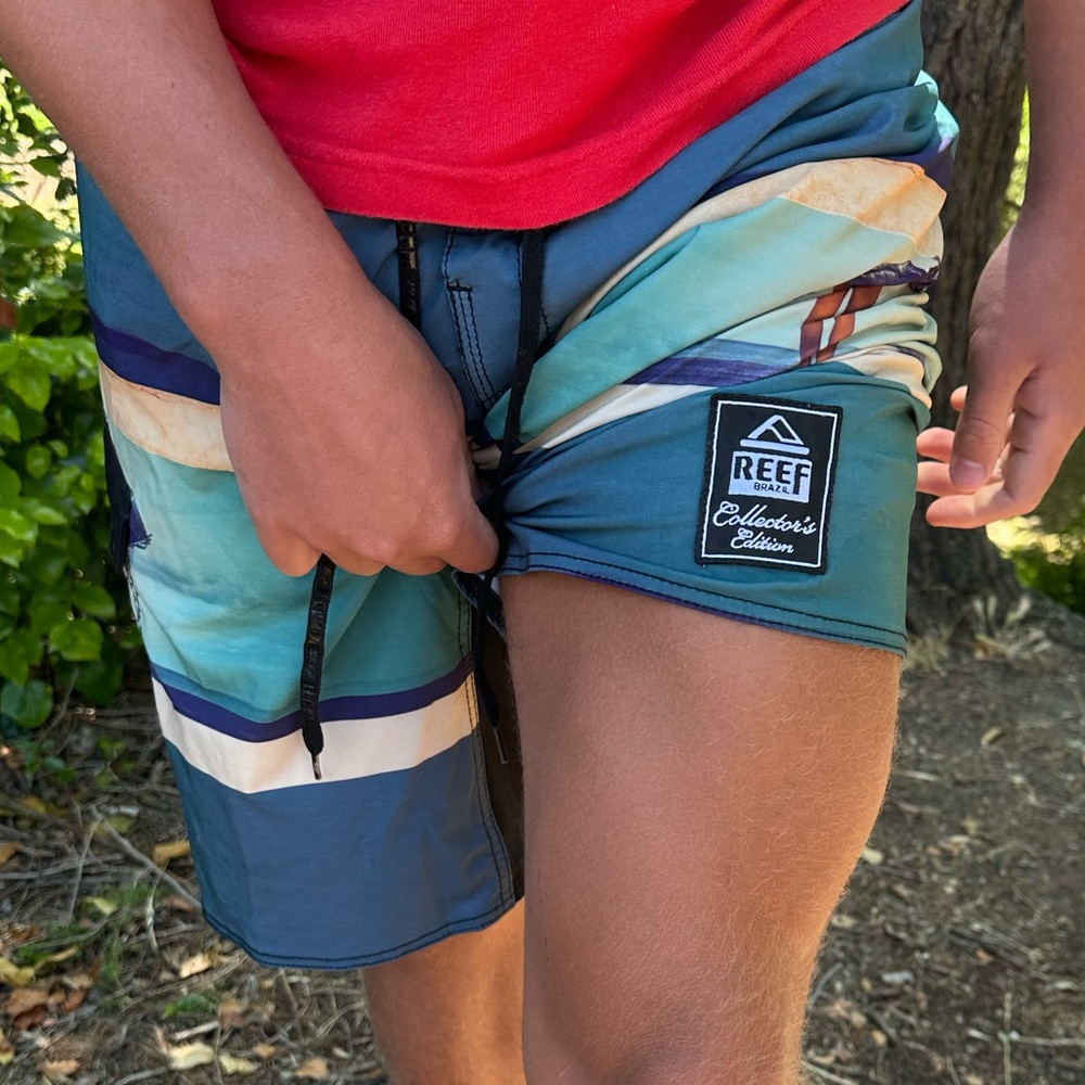 REEF BRAZIL COLLECTOR EDITION RIDICULOUSLY COMFORTABLE MEN BOARDSHORTS SHORTS 33